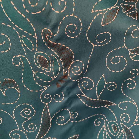 Kurta Lightweight Blue 3/4 Sleeve Women’s Approx. Medium Large -see measurements - Picture 4 of 10